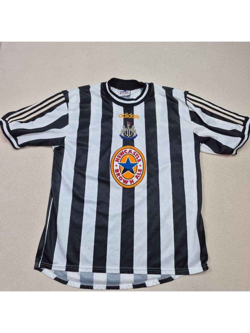 Adidas Newcastle United Home Jersey 97/98 Short Sleeve Sz XL AUTHENTIC VINTAGE!!
